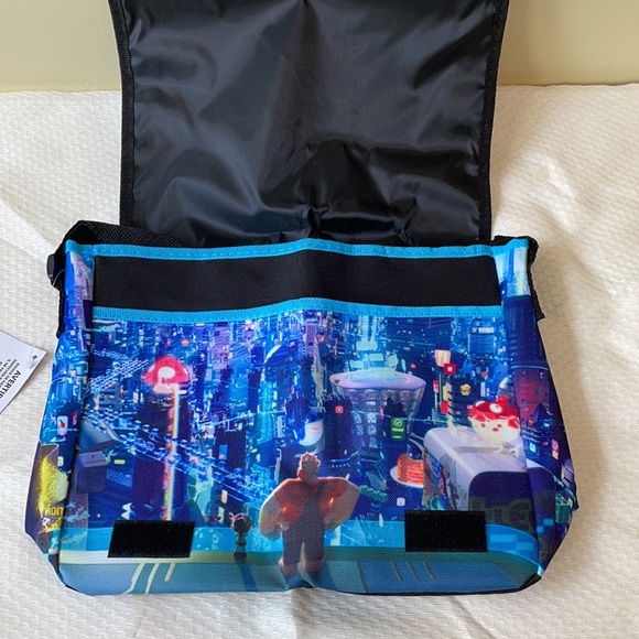 Ralph Breaks the Internet MESSENGER BAG Tote DMC Disney Movie Club BNIP - Picture 3 of 6